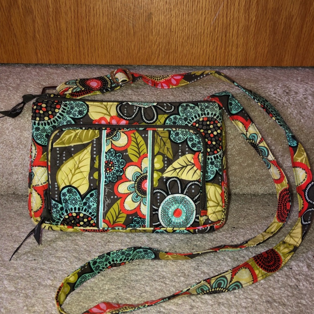 Vera Bradley Crossbody- Flower Shower